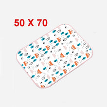 Load image into Gallery viewer, Newborn Baby Portable Foldable Washable Diaper Pad Baby Care Nappy Changing Mat maternity Diaper Pad Infant stroller Accessories