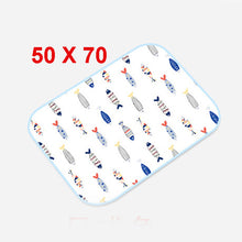 Load image into Gallery viewer, Newborn Baby Portable Foldable Washable Diaper Pad Baby Care Nappy Changing Mat maternity Diaper Pad Infant stroller Accessories