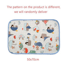 Load image into Gallery viewer, Baby Changing Mat Infants Washable Waterproof Mattress Cartoon Changing Pad Floor mats Cushion Reusable Diaper