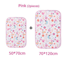 Load image into Gallery viewer, Baby Changing Mat Infants Washable Waterproof Mattress Cartoon Changing Pad Floor mats Cushion Reusable Diaper