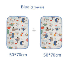Load image into Gallery viewer, Baby Changing Mat Infants Washable Waterproof Mattress Cartoon Changing Pad Floor mats Cushion Reusable Diaper