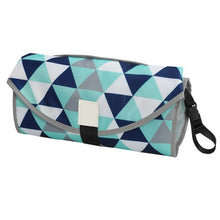 Load image into Gallery viewer, Diaper Changing Mat Portable Waterproof Changing Pad Cover 2020 New Ohbabyka Brand Baby Diaper Changing Mat Reusable Wipes Cover