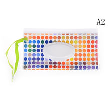 Load image into Gallery viewer, 19 Styles Baby Kids Wipe Clutch Carrying Bag Wet Wipes Dispenser Snap-strap Bag Pouch Outdoor Travel Wet Paper Towel Container