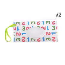 Load image into Gallery viewer, 19 Styles Baby Kids Wipe Clutch Carrying Bag Wet Wipes Dispenser Snap-strap Bag Pouch Outdoor Travel Wet Paper Towel Container
