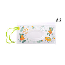Load image into Gallery viewer, 19 Styles Baby Kids Wipe Clutch Carrying Bag Wet Wipes Dispenser Snap-strap Bag Pouch Outdoor Travel Wet Paper Towel Container