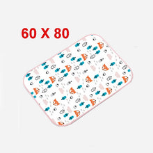 Load image into Gallery viewer, Newborn Baby Portable Foldable Washable Diaper Pad Baby Care Nappy Changing Mat maternity Diaper Pad Infant stroller Accessories
