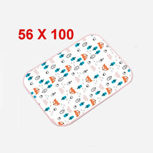 Load image into Gallery viewer, Newborn Baby Portable Foldable Washable Diaper Pad Baby Care Nappy Changing Mat maternity Diaper Pad Infant stroller Accessories
