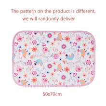 Load image into Gallery viewer, Baby Changing Mat Infants Washable Waterproof Mattress Cartoon Changing Pad Floor mats Cushion Reusable Diaper
