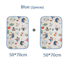 Load image into Gallery viewer, Baby Changing Mat Infants Washable Waterproof Mattress Cartoon Changing Pad Floor mats Cushion Reusable Diaper
