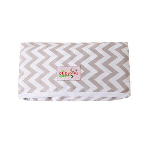 Diaper Changing Mat Portable Waterproof Changing Pad Cover 2020 New Ohbabyka Brand Baby Diaper Changing Mat Reusable Wipes Cover