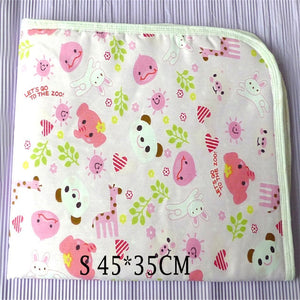 Baby Nappy Changing Pad Cotton Ecologic Diaper Changing Table Cartoon Baby Waterproof Mattress Bed Sheet Infant Change Mat Cover