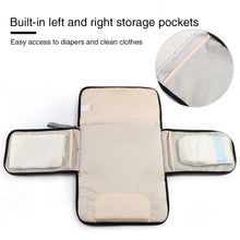 Load image into Gallery viewer, Cushion Portable Reusable Home Diaper Changing Mat Waterproof Polyester Foldable Nappy Pad Washable Baby Body Extender Travel
