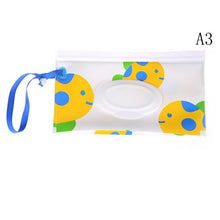 Load image into Gallery viewer, 19 Styles Baby Kids Wipe Clutch Carrying Bag Wet Wipes Dispenser Snap-strap Bag Pouch Outdoor Travel Wet Paper Towel Container
